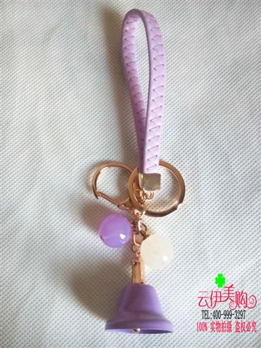 鑰匙扣 十元店貨源 果凍鈴鐺包扣 鑰匙扣 9.9元批發  義烏精品批發原始圖片3