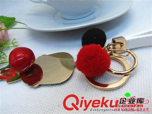 鑰匙扣 韓爆款毛球鑰匙扣掛件9.9十元店貨源百貨義烏精品批發原始圖片3