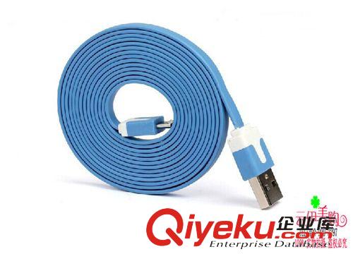 耳機(jī)、手機(jī)周邊 爆款3米彩色面條手機(jī)數(shù)據(jù)線手機(jī)通用十元店貨源9.9義烏精品批發(fā)原始圖片3