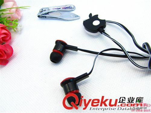 耳機、手機周邊 重低音線控面條耳機2件套 9.9 十元店貨源 義烏精品批發原始圖片2