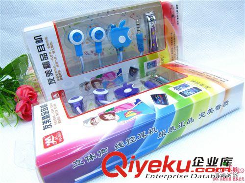 耳機、手機周邊 重低音線控面條耳機2件套 9.9 十元店貨源 義烏精品批發原始圖片3