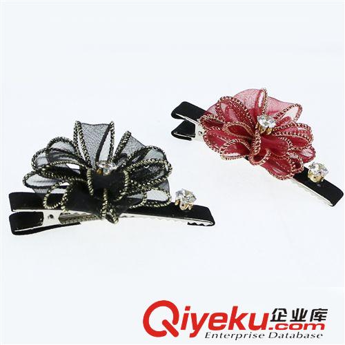 飾品 爆款韓版fk發飾頭飾名媛邊夾發夾 十元店義烏精品貨源批發原始圖片2