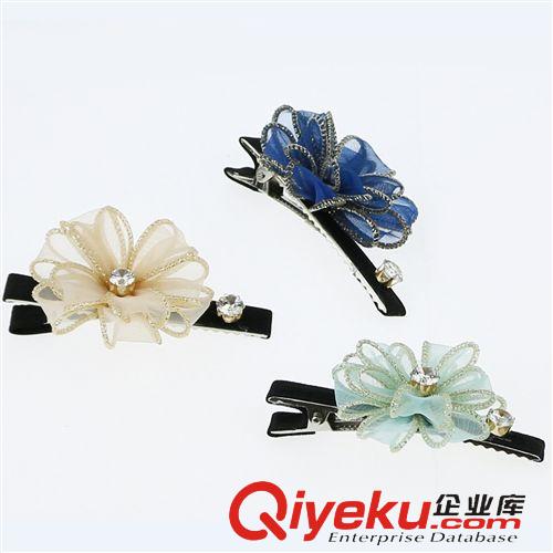 飾品 爆款韓版fk發飾頭飾名媛邊夾發夾 十元店義烏精品貨源批發原始圖片3