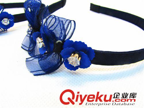 飾品 韓新款女孩蝴蝶結頭箍fk頭飾 發(fā)箍十元店貨源 義烏精品批發(fā)原始圖片3