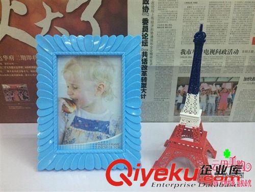 相框 彩色歐式雕花7寸相框畫框 簡約典雅家居結婚用品  十元店貨源批發原始圖片2