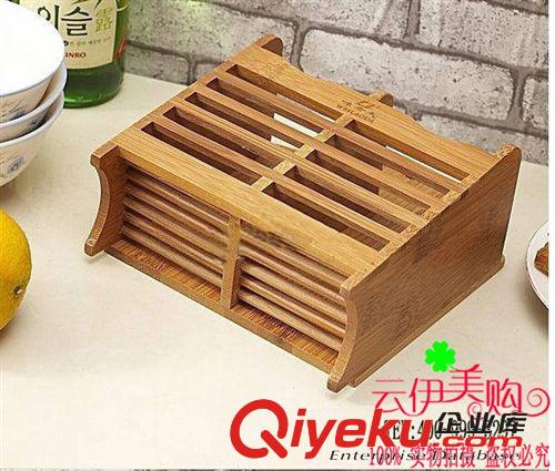 百貨類 楠竹雙排筷籠廚房餐具收納綠色環保十元/9.9店貨源義烏精品批發原始圖片2