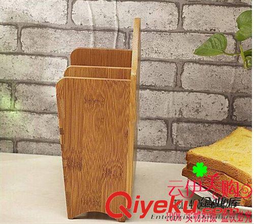 百貨類 楠竹雙排筷籠廚房餐具收納綠色環保十元/9.9店貨源義烏精品批發原始圖片3
