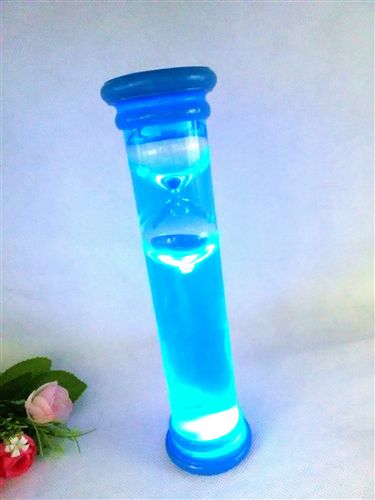 工藝品禮品 義烏批發彩燈夜光燈沙漏升水油漏創意裝飾擺件 十元/9.9店貨源原始圖片2
