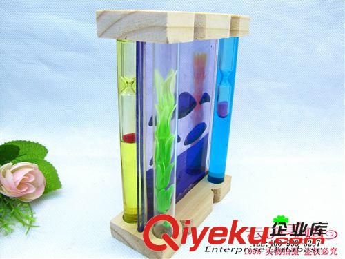 工藝品禮品 長條木質沙漏 沙畫精品禮品，擺飾 9.9 十元店貨源 義烏工藝批發原始圖片3