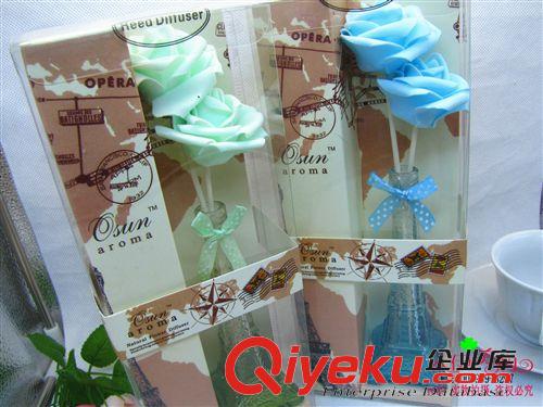 工藝品禮品 熱銷款玫瑰鐵塔香薰精油套裝義烏精品批發9.9十元店貨源原始圖片2