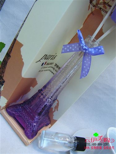 工藝品禮品 熱銷款玫瑰鐵塔香薰精油套裝義烏精品批發9.9十元店貨源原始圖片3