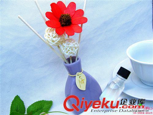 工藝品禮品 陶瓷套裝藤條無煙香薰 擺設 9.9店十元店貨源 百貨  義烏精品批發原始圖片2