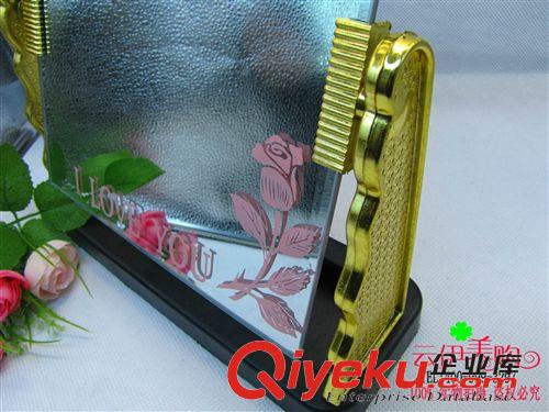 鏡子 方形360度旋轉單面高清化妝鏡子9.9 十元店貨源 義烏精品批發原始圖片3