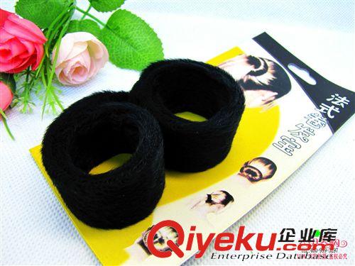 飾品類 丸子頭花苞頭海綿卷發(fā)盤發(fā)器頭飾配飾品女流行地攤貨源2元店批發(fā)