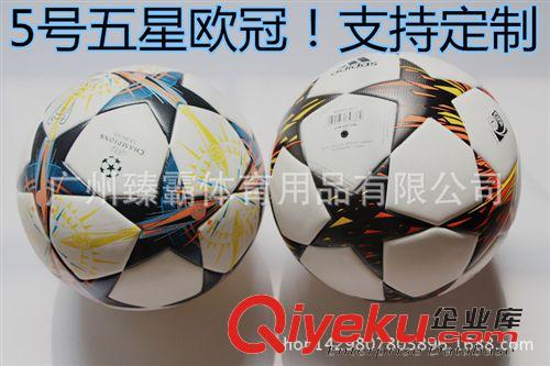 足球 五星足球  歐冠足球 熱貼合TPU材質(zhì)可OEM歐冠足球 超高質(zhì)量 進(jìn)口