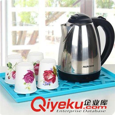 廚房用品 韓版創(chuàng)意時尚托盤 塑料鏤空置物盤 雙層瀝水收納架可做水果盤原始圖片2