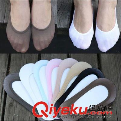 襪子 拖鞋 tj韓國(guó)新款 糖果色船襪 潮女夏天防滑隱形淺口魚(yú)嘴襪子廠家批發(fā)