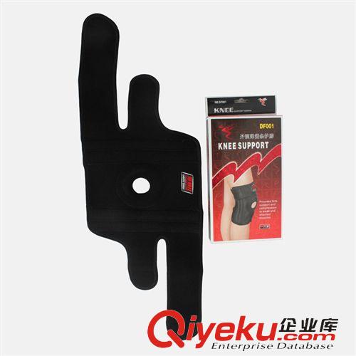 hs用品 zp 鼎峰DF001 開(kāi)洞彈簧條護(hù)膝 籃球運(yùn)動(dòng)護(hù)具護(hù)膝 羽毛球護(hù)1只裝