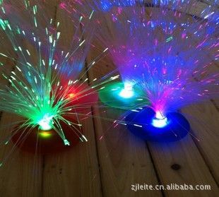 七彩小夜燈 七彩小夜燈 七彩燈 光纖花夜燈 滿天星小夜燈發(fā)光熱賣玩具燈飾原始圖片2