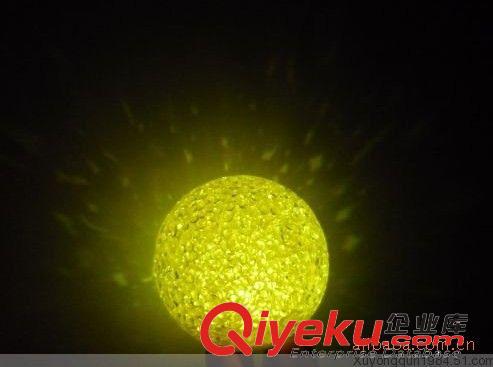 熱銷產(chǎn)品 七彩小夜燈燈批發(fā)魔幻七彩水晶球，七彩漸變夢幻水晶球 8CM原始圖片3