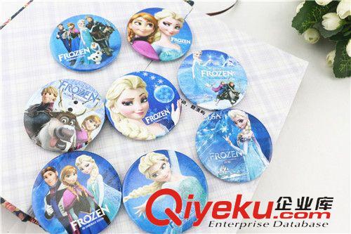 卡通圖案分類 冰雪奇緣 西澤女孩violetta 佩佩豬小黃人索菲亞汽車徽章胸針禮物