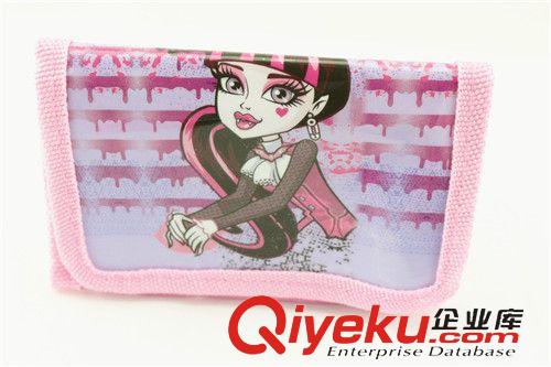 零錢包 Monsters high鬼魅錢包兒童卡通短橫款玩具女包小學生禮物錢包原始圖片3