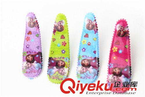 飾品 冰雪奇緣發(fā)夾 兒童發(fā)飾 冰雪公主發(fā)飾 3-10歲女孩BB夾