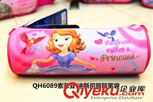 筆袋，筆盒，文具盒 現貨外貿zpDisney Sofia the First索菲亞公主筆袋文具袋零錢袋