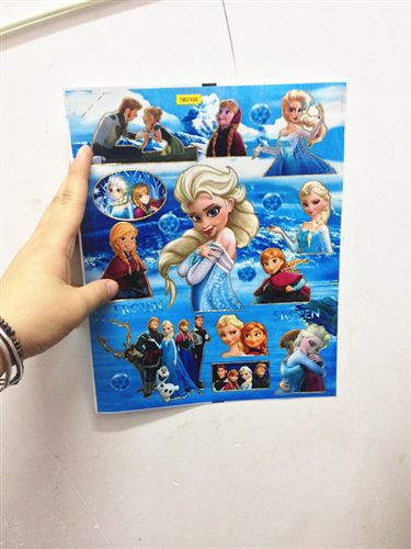 貼紙 徽章 印章 frozen冰雪奇緣 violetta 西澤女孩貼紙兒童禮物外貿(mào)原單貼紙?jiān)紙D片2