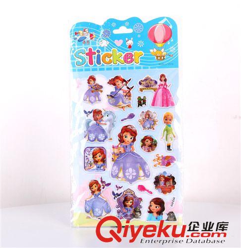 貼紙 徽章 印章 神偷奶爸小黃人貼紙兒童禮物外貿原單3D立體泡泡貼紙外貿現貨原始圖片3