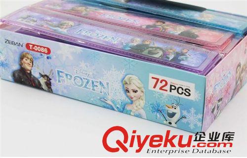 筆 本子 卷筆刀 尺子 修正帶 橡皮擦 DISNEYd迪斯尼冰雪奇緣FROZEN 直尺 玩具 30CM現(xiàn)貨供應