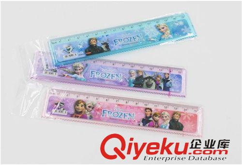 筆 本子 卷筆刀 尺子 修正帶 橡皮擦 DISNEYd迪斯尼冰雪奇緣FROZEN 直尺 玩具 30CM現(xiàn)貨供應