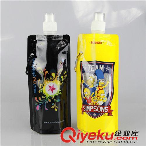 水袋480ml現貨(可印LOGO) 480ml 折疊水袋，可定制LOGO