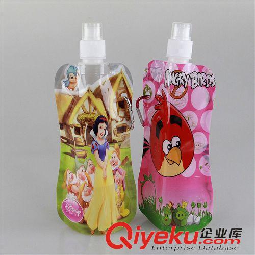 水袋480ml現貨(可印LOGO) 480ml 折疊水袋，可定制LOGO原始圖片3