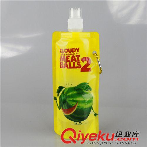 水袋480ml現貨(可印LOGO) 480ml 折疊水袋，可定制LOGO原始圖片3
