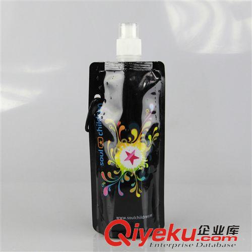 直形折疊水袋 480ml 折疊水袋，可定制LOGO原始圖片3