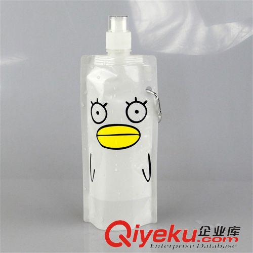直形折疊水袋 480ml 折疊水袋，可定制LOGO原始圖片3