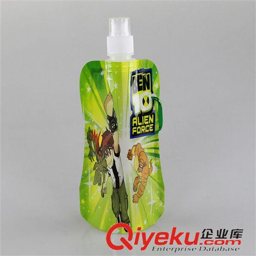 葫蘆形水袋 480ml 折疊水袋，可定制LOGO原始圖片2