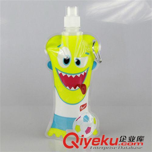 葫蘆形水袋 480ml 折疊水袋，可定制LOGO原始圖片2