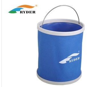 水具，水壺，雨披 tjzp萊德戶外野營(yíng)自駕應(yīng)急家用11L折疊水桶 釣魚(yú)桶 刷車(chē)桶原始圖片2