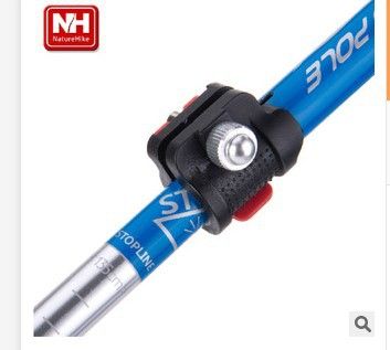 登山杖 Naturehike-NH 專業外鎖登山杖 超輕7075 海綿手柄折疊手杖 速鎖原始圖片2