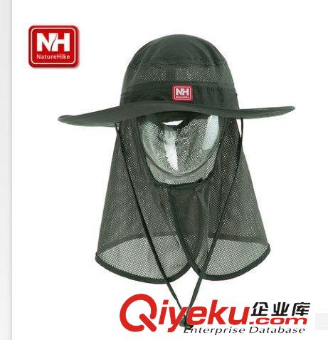 登山襪手套帽子 NH-速干漁夫奔尼帽-帶圍擋 帽子 遮陽帽 帶披肩 釣魚帽 防曬帽原始圖片3