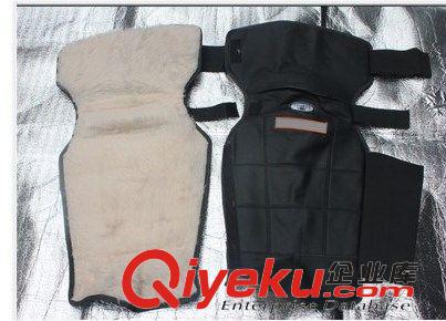 海寧皮革城皮具 摩托車護(hù)膝護(hù)腿 仿zp護(hù)膝電動(dòng)車護(hù)膝 全包小腿防寒長(zhǎng)護(hù)膝原始圖片3
