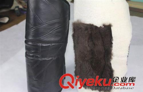 海寧皮革城皮具 冬季保暖護(hù)膝/摩托車護(hù)具zp小護(hù)膝/綿羊皮羊毛護(hù)膝 男女騎車原始圖片2