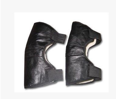 海寧皮革城皮具 冬季保暖護(hù)膝/摩托車護(hù)具zp小護(hù)膝/綿羊皮羊毛護(hù)膝 男女騎車原始圖片3