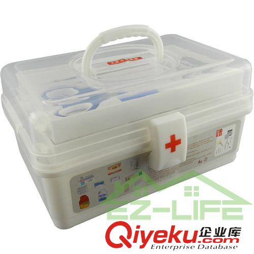 家居用品 家庭必備藥箱 藥品收納箱 家用保健箱 三層便攜藥箱 小護(hù)士保健箱原始圖片3