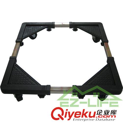 家居用品 正品廠家直銷 加厚加重型 帶輪置物架 洗衣機(jī)架 冰箱移動架