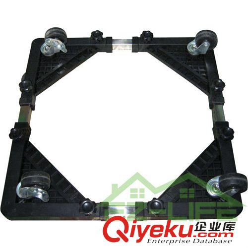 家居用品 正品廠家直銷 加厚加重型 帶輪置物架 洗衣機(jī)架 冰箱移動架原始圖片2