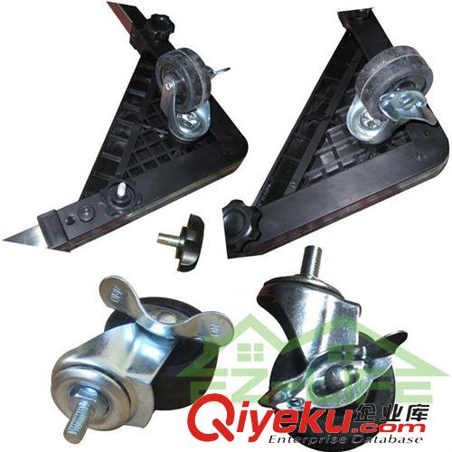 家居用品 正品廠家直銷 加厚加重型 帶輪置物架 洗衣機(jī)架 冰箱移動架原始圖片3