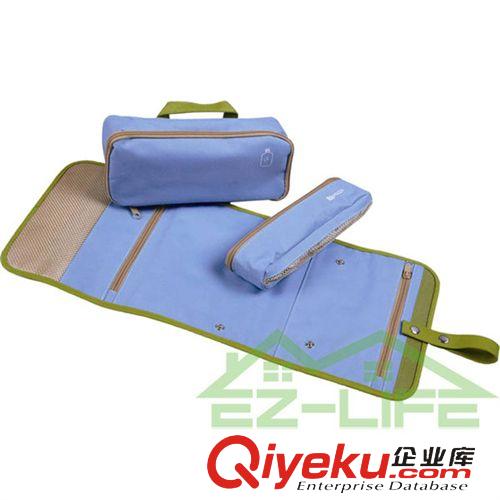 運(yùn)動(dòng)及娛樂 輕便防水三折時(shí)尚女包 出差收納包 多功能化妝包 旅行折疊洗漱包原始圖片2